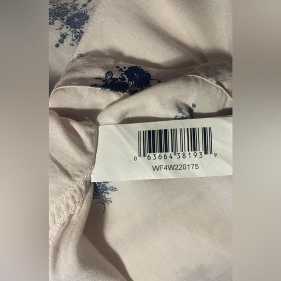 Joe Fresh Long Sleeve Button Down Floral Shirt Sz L - Picture 14 of 14